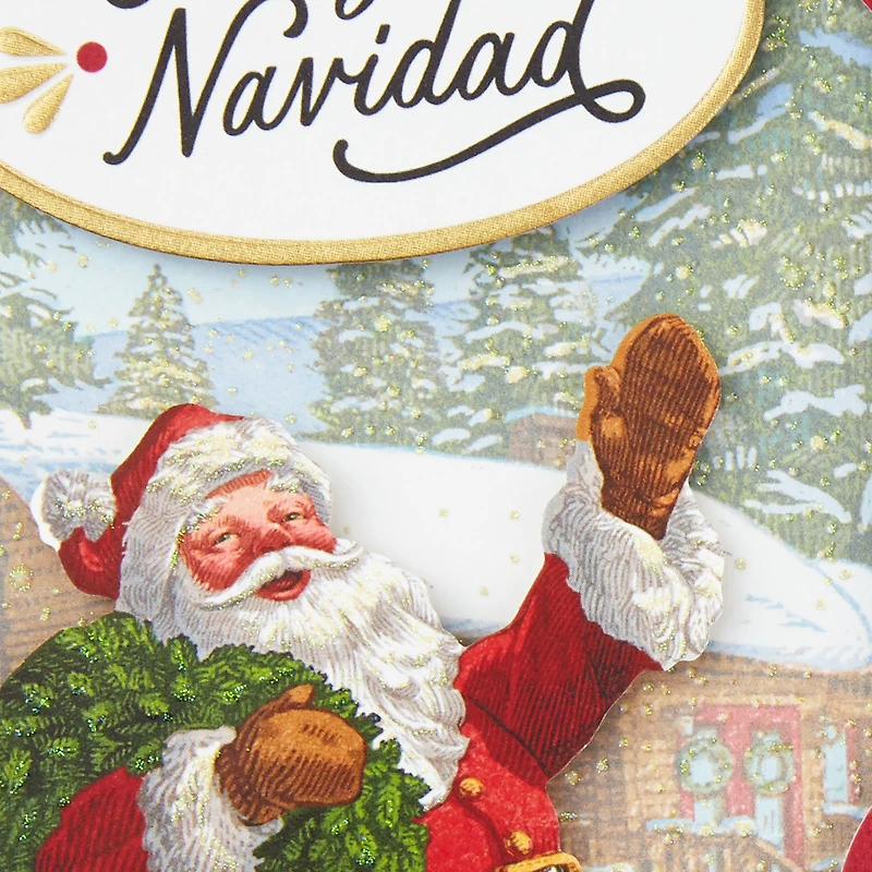 Feliz Navidad Santa Spanish-Language Christmas Card for only USD 5.99 | Hallmark