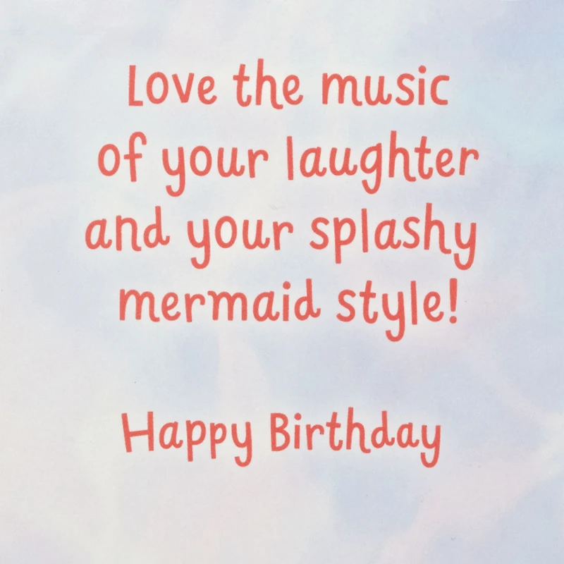 Disney The Little Mermaid Ariel Splashy Fun Birthday Card for Niece With Paint-With-Water Activity for only USD 5.99 | Hallmark