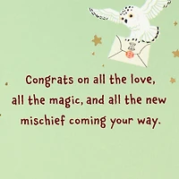 Harry Potter™ Hogwarts™ Crest Baby Shower Card for only USD 5.99 | Hallmark
