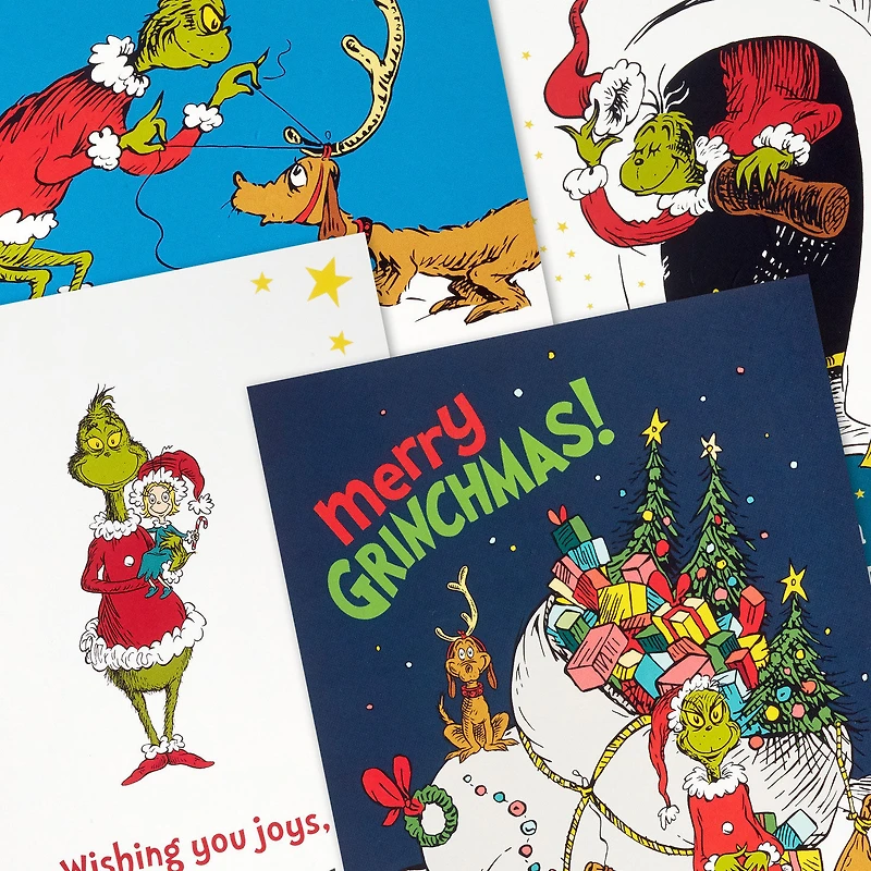 Dr. Seuss Grinch Assorted Boxed Christmas Cards, Pack of 24 for only USD 15.99 | Hallmark