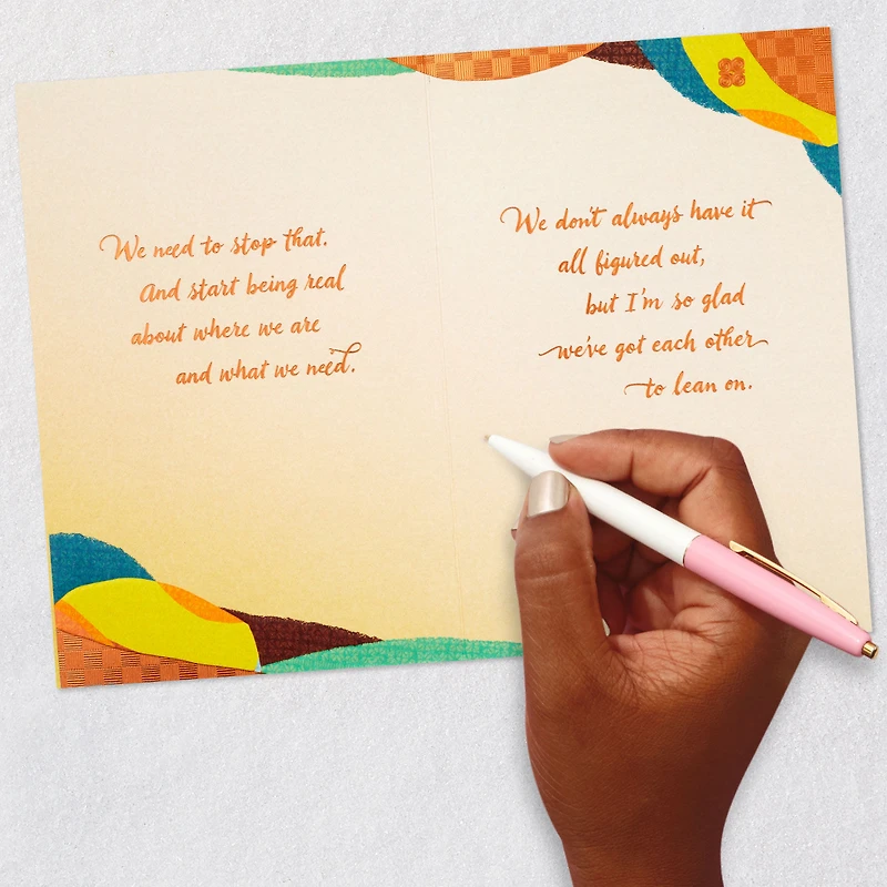 Being Real About What We Need Friendship Card for only USD 3.99 | Hallmark