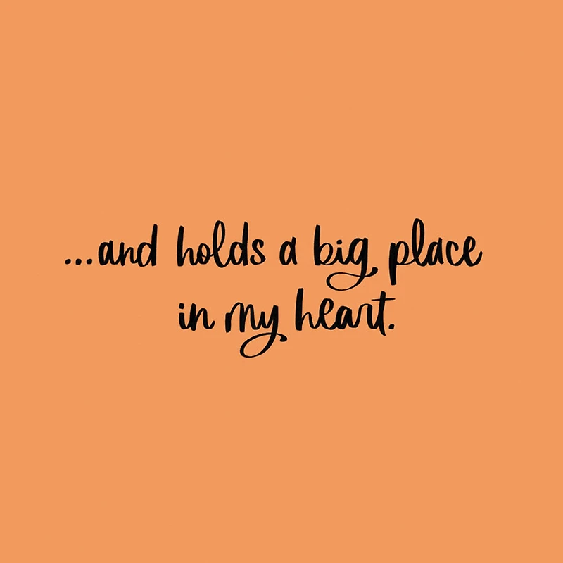 You Hold a Big Place in My Heart Thanksgiving Card for Friend for only USD 0.99 | Hallmark