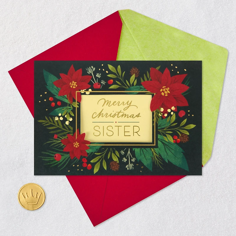 Grateful for the Gift of You Christmas Card for Sister for only USD 5.59 | Hallmark