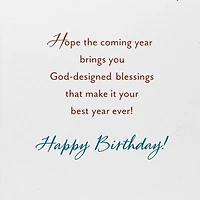 Only One You Ice Cream Scoops Religious Birthday Card for only USD 5.59 | Hallmark
