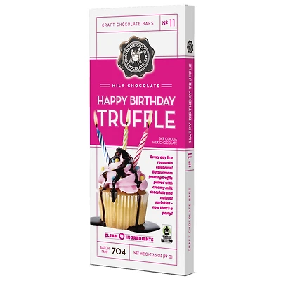 Happy Birthday Truffle Milk Chocolate Bar, 3.5 oz. for only USD 5.99 | Hallmark