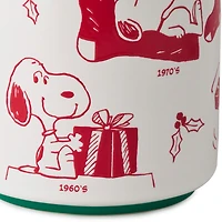 Peanuts® Holiday Snoopy Through the Decades Mug, 17.5 oz. for only USD 19.99 | Hallmark