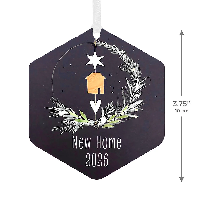 New Home Metal Personalized Ornament, Custom Text for only USD 17.99 | Hallmark