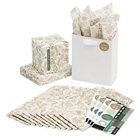 Gold Toile Holiday Tissue Paper With Stickers, 10 sheets for only USD 4.99 | Hallmark