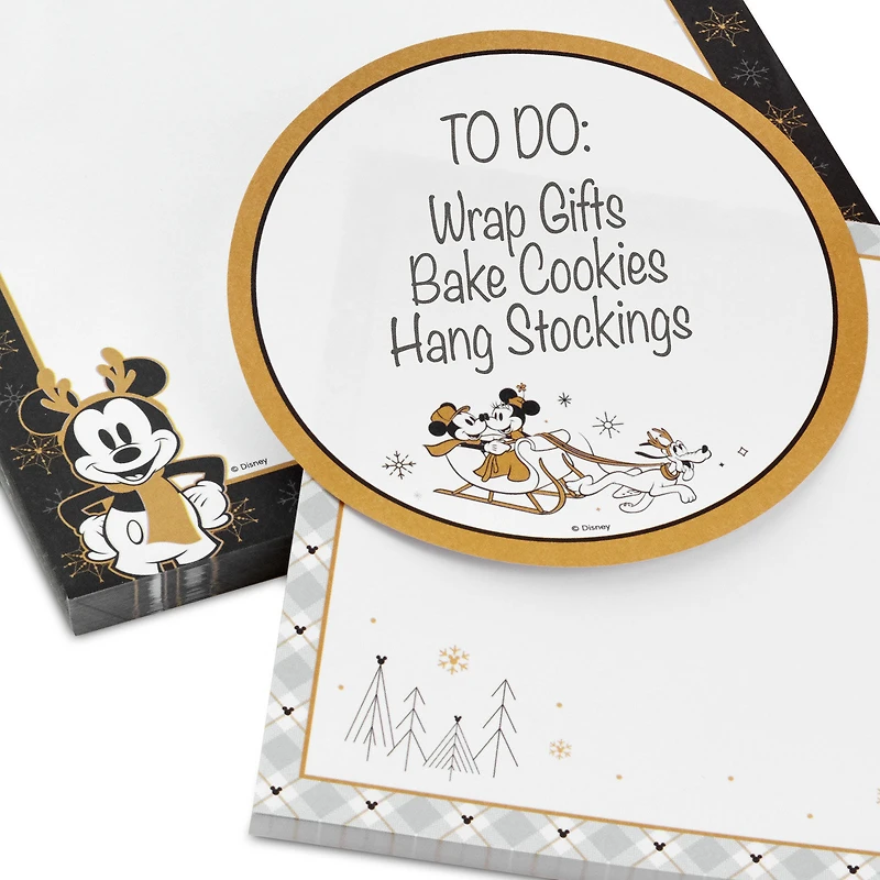Disney Mickey Mouse Christmas Memo Pads, Set of 3 for only USD 13.99 | Hallmark