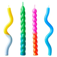 Abstract Shaped Birthday Candles, Pack of 4 for only USD 5.99 | Hallmark