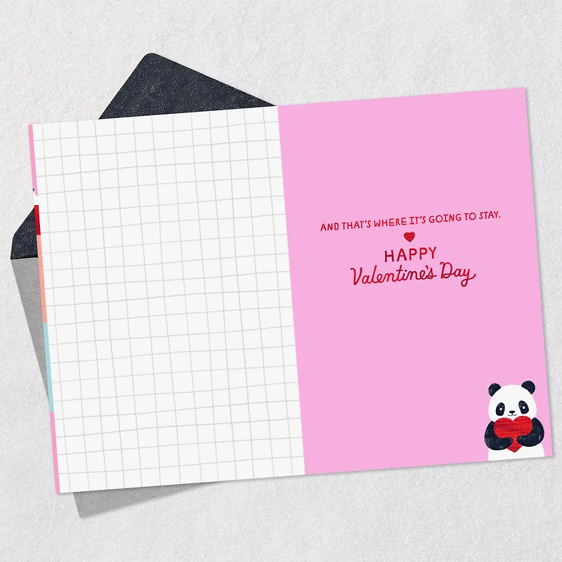 My Heart Is Where You Are, Panda Valentine's Day Card for only USD 2.99 | Hallmark
