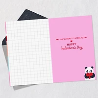 My Heart Is Where You Are, Panda Valentine's Day Card for only USD 2.99 | Hallmark