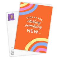 Look at You Starting Something New Custom Congratulations Card for only USD 4.99 | Hallmark