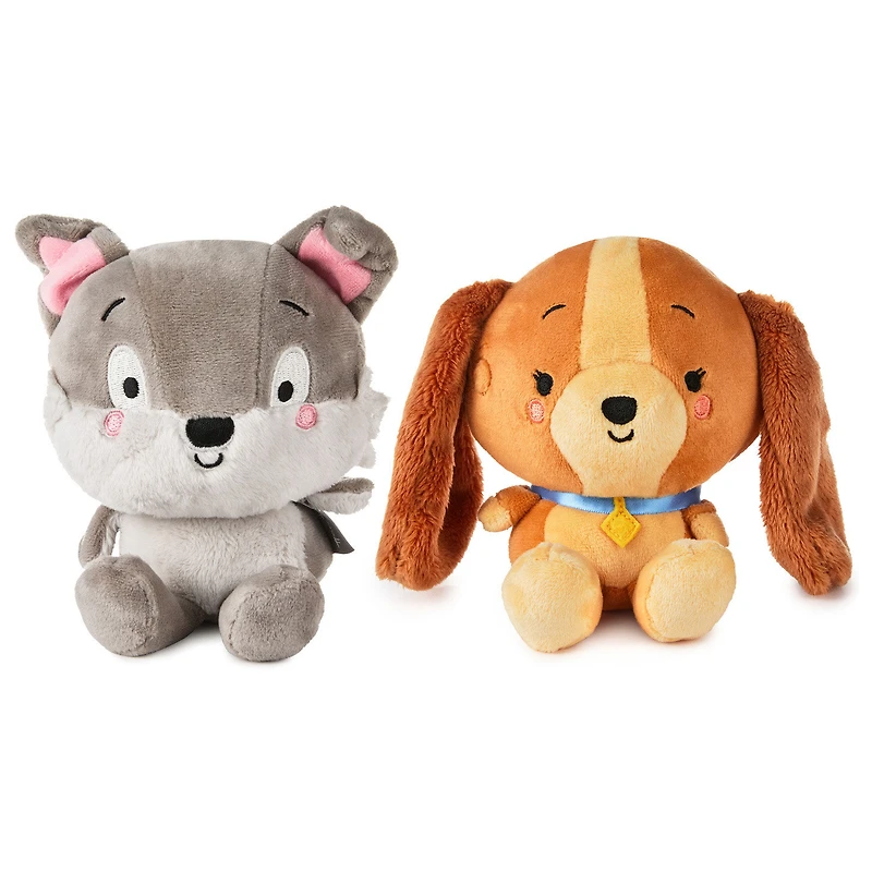 Better Together Disney Lady and the Tramp Magnetic Plush Pair, 5.5" for only USD 28.99 | Hallmark