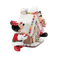 Enesco Disney Mickey and Minnie's Gingerbread House Figurine, 6" for only USD 99.99 | Hallmark