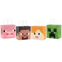 6.5" Minecraft 4-Pack Assorted Small Square Gift Bags for only USD 7.99 | Hallmark