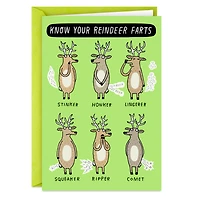 Reindeer Farts Funny Christmas Card for only USD 3.69 | Hallmark