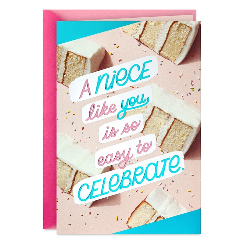 You're Easy to Celebrate Birthday Card for Niece for only USD 4.99 | Hallmark