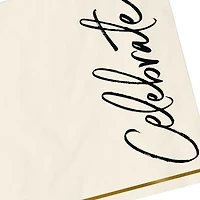 "Celebrate" Brushstroke Script Cocktail Napkins, Set of 16 for only USD 4.49 | Hallmark