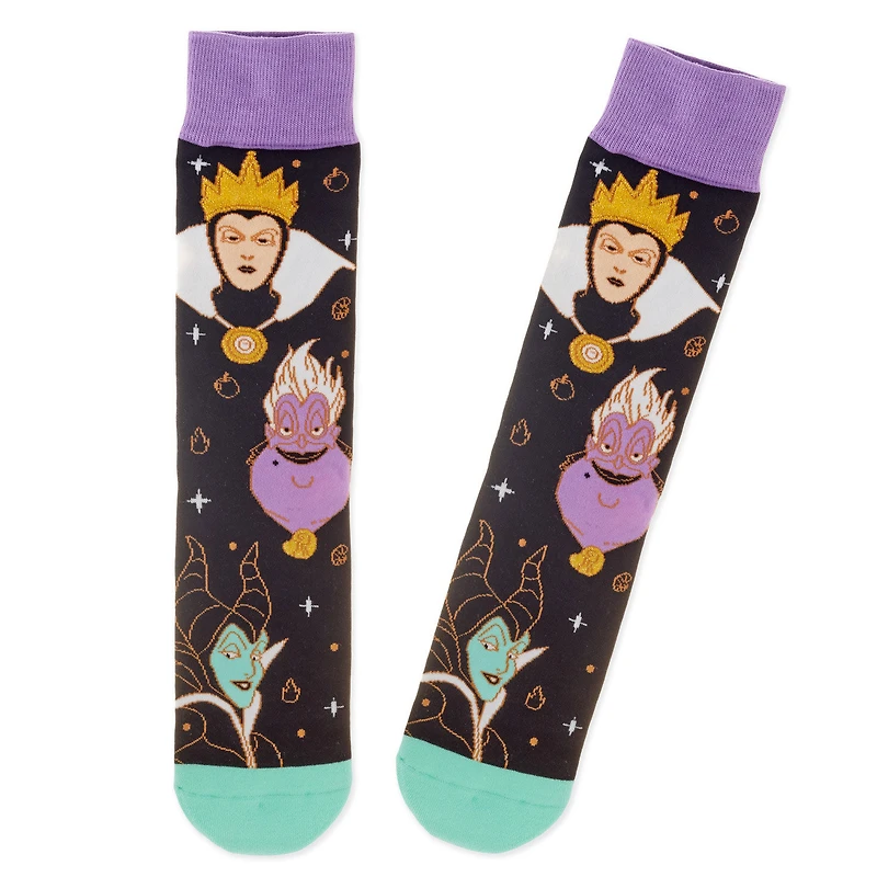 Disney Villains Fierce and Fabulous Crew Socks for only USD 14.99 | Hallmark
