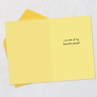 You're One of My Favorite Peeps Easter Card for only USD 0.99 | Hallmark