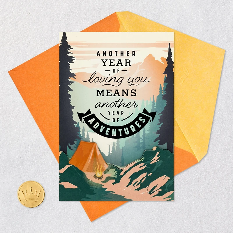 Another Year of Adventures Romantic Birthday Card for only USD 6.99 | Hallmark