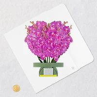 Build-a-Bouquet Fuchsia Orchids Pop-Up Paper Flowers for only USD 9.99 | Hallmark