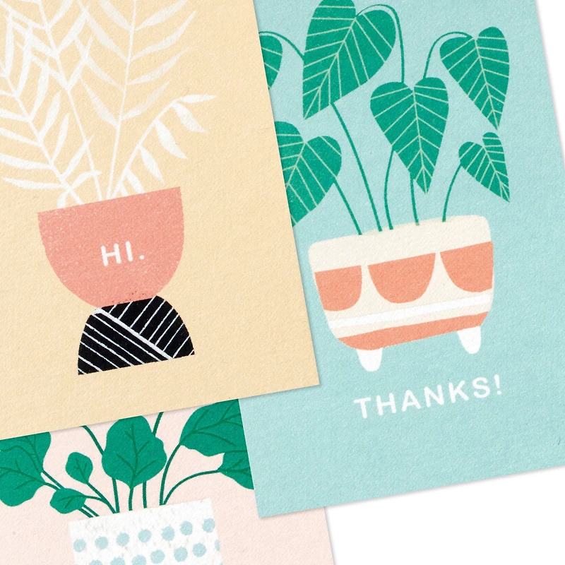 Mini Potted Plants Assorted Blank Notes, Pack of 12 for only USD 8.99 | Hallmark