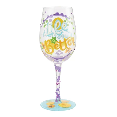Lolita Life Is Better With Friends Wine Glass, 15 oz. for only USD 34.99 | Hallmark