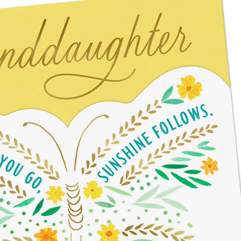 Sunshine Follows You Easter Card for Granddaughter for only USD 3.99 | Hallmark