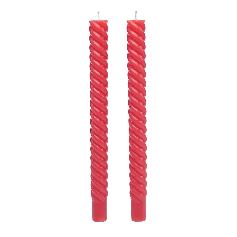 Red Spiral Taper Candles, Set of 2 for only USD 9.99 | Hallmark