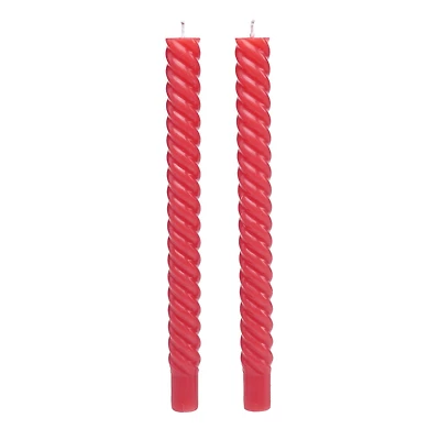 Red Spiral Taper Candles, Set of 2 for only USD 9.99 | Hallmark