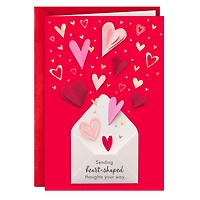 Heart-Shaped Thoughts Valentine's Day Card for only USD 2.00 | Hallmark