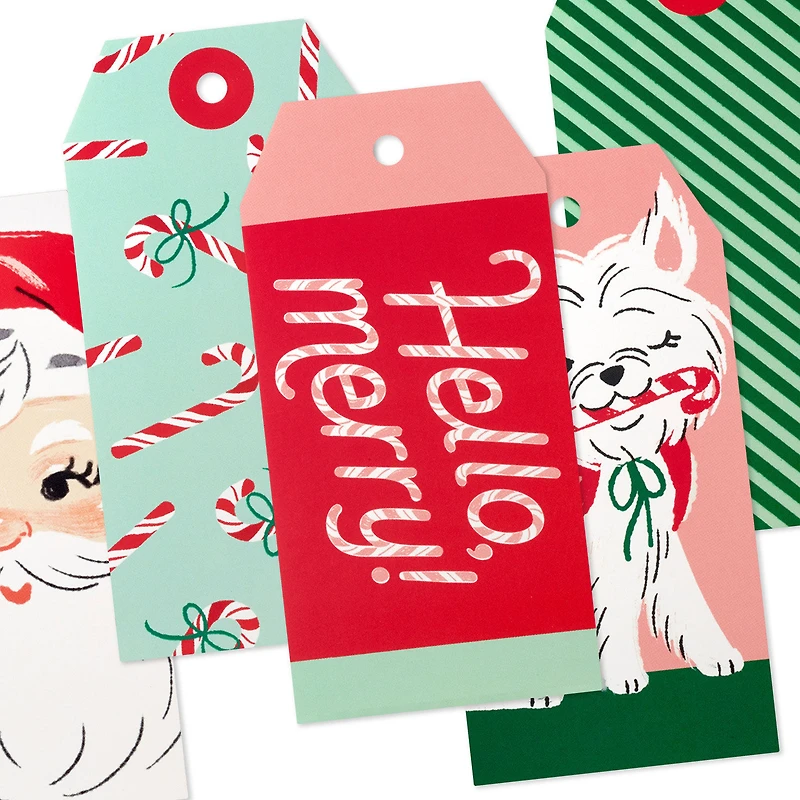 Hello Merry 12-Pack Assorted Christmas Gift Tags for only USD 4.99 | Hallmark