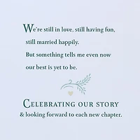 Celebrating Our Story Romantic Anniversary Card for Wife for only USD 9.99 | Hallmark