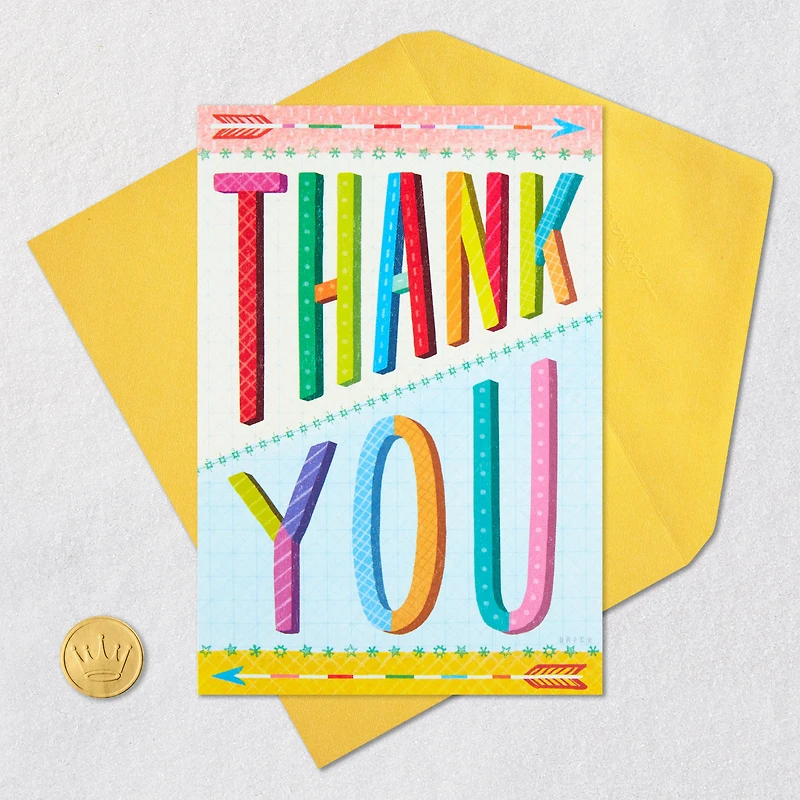 Thanks So Much Thank-You Card for only USD 3.99 | Hallmark