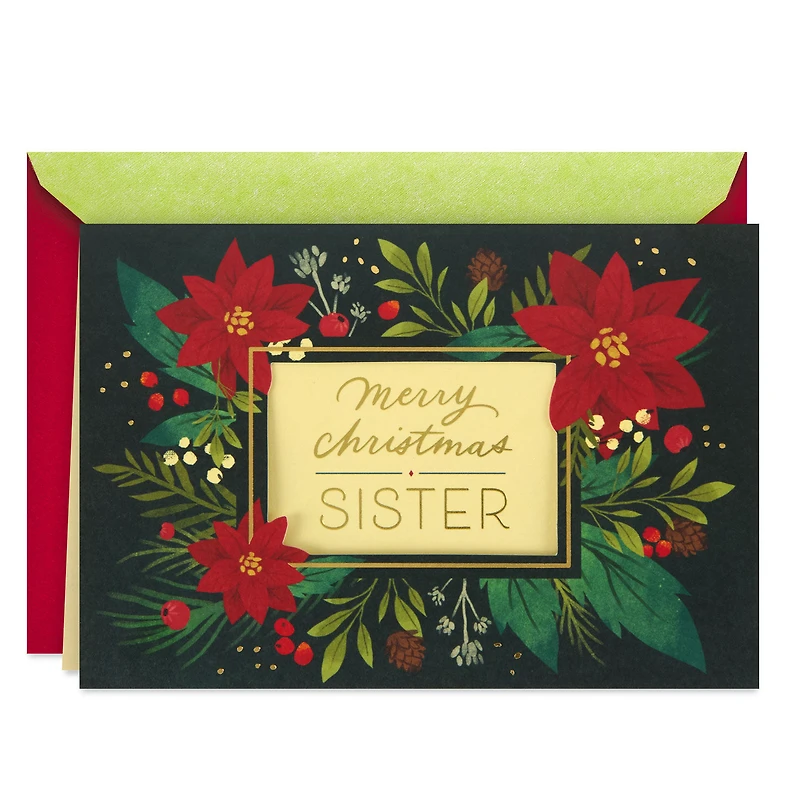 Grateful for the Gift of You Christmas Card for Sister for only USD 5.59 | Hallmark