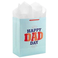 13" Happy Dad Day Large Father's Day Gift Bag With Tissue Paper for only USD 5.99 | Hallmark