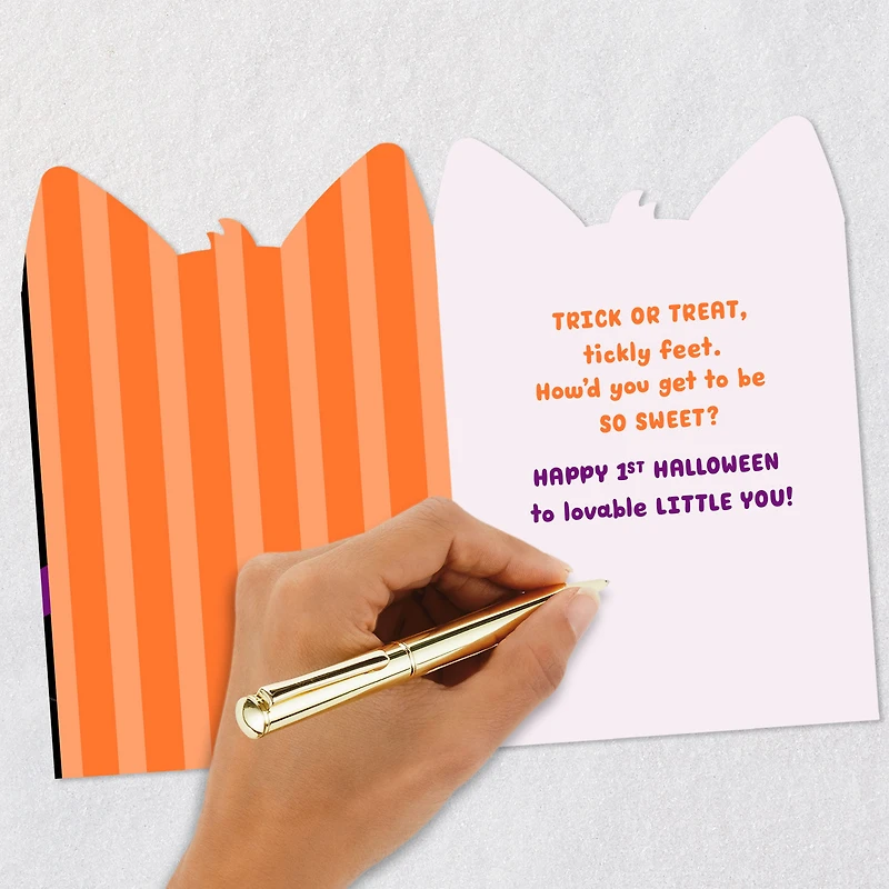 Lovable Little You First Halloween Card for only USD 3.99 | Hallmark