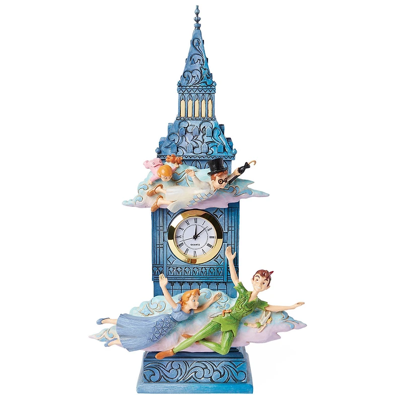 Jim Shore Disney Traditions Peter Pan Clock Figurine, 10.2" for only USD 164.99 | Hallmark