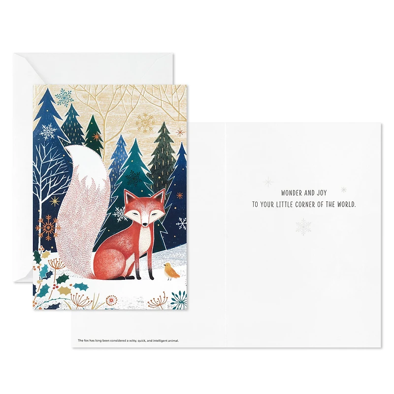 UNICEF Fox in Forest Boxed Holiday Cards, Pack of 12 for only USD 12.50 | Hallmark