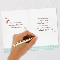 Season of So Many Blessings Thanksgiving Card for only USD 4.99 | Hallmark