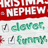 So Obviously Related Funny Christmas Card for Nephew for only USD 4.59 | Hallmark