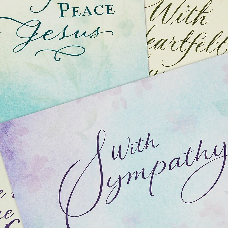 Simply Stated Boxed Religious Sympathy Cards Assortment, Pack of 12 for only USD 6.99 | Hallmark