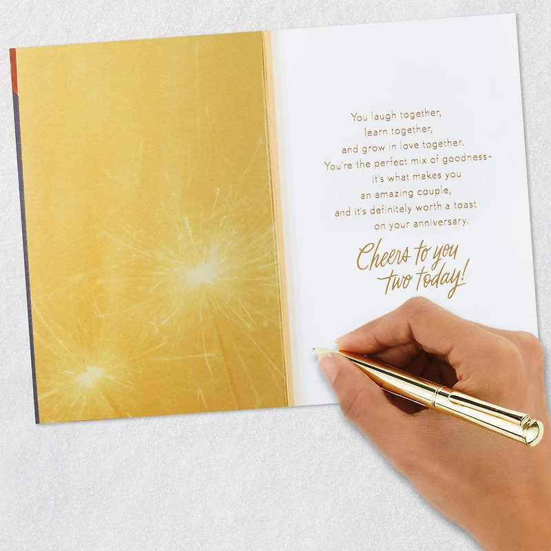 Cheers to You Two Anniversary Card for Couple for only USD 5.59 | Hallmark