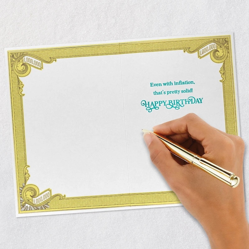 You Still Look Like a Million Bucks Funny Birthday Card for only USD 3.99 | Hallmark