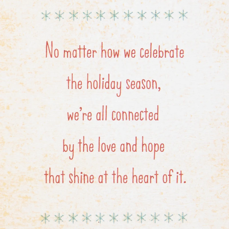 Love and Hope Hanukkah and Christmas Card for only USD 3.99 | Hallmark