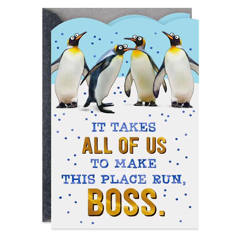 You Make This Place Cool Funny Boss's Day Card From All for only USD 4.59 | Hallmark