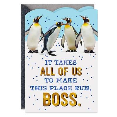 You Make This Place Cool Funny Boss's Day Card From All for only USD 4.59 | Hallmark