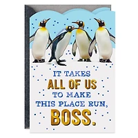 You Make This Place Cool Funny Boss's Day Card From All for only USD 4.59 | Hallmark